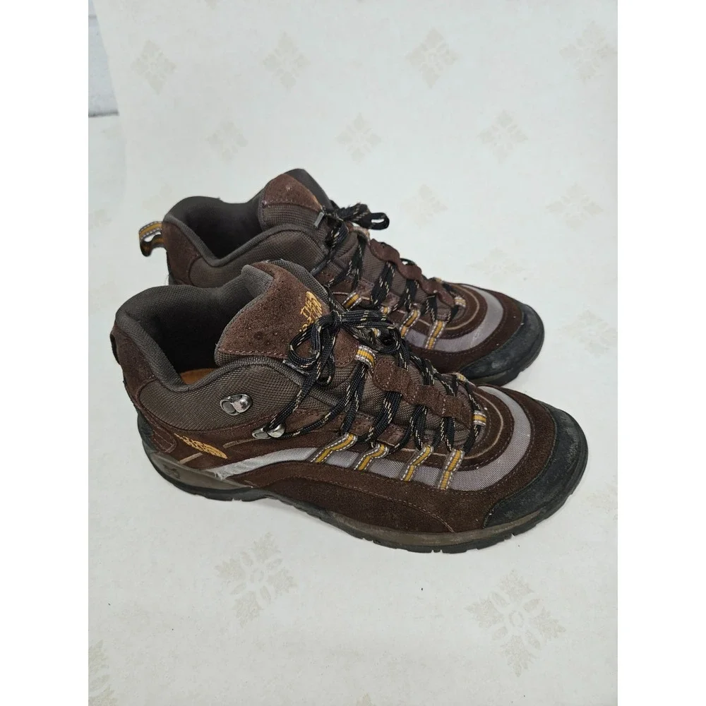 The North Face Men 13 Hiking Boots Brown Shoes A771 T177 551044